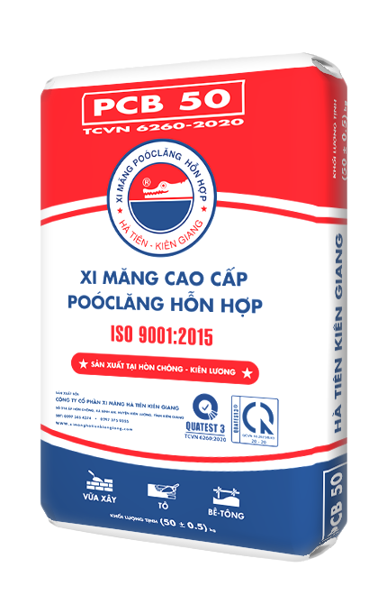Xi măng Poóc lăng hỗn hợp PCB50